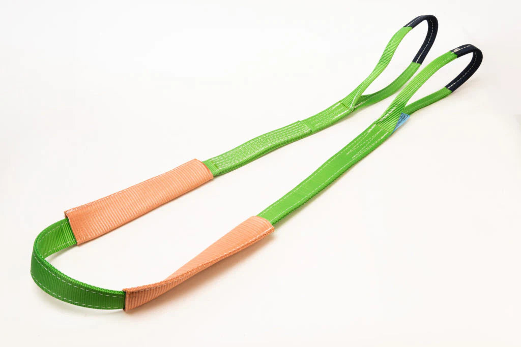 POLYESTER CARGO LIFTING BELT / WEBBING SLING - CUSTOMISED SWL, LENGTH AND WIDTH