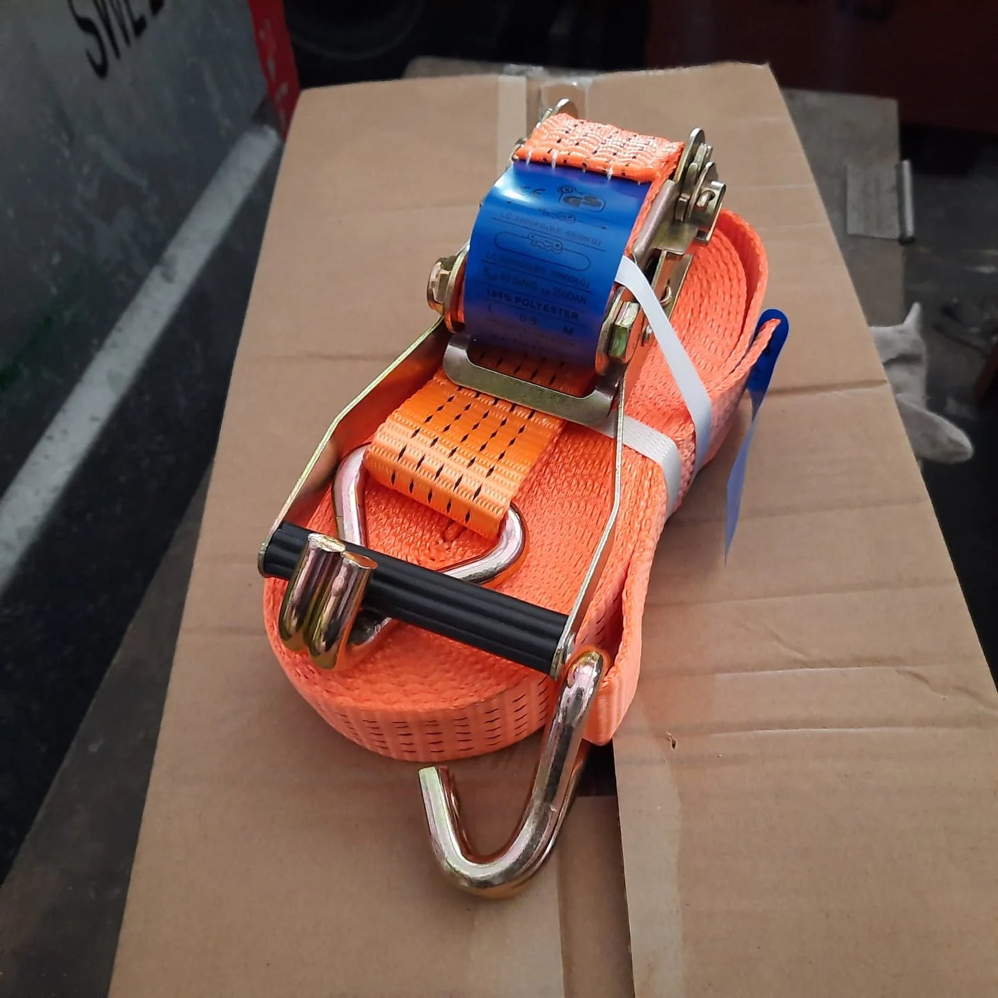POLYESTER CARGO LASHING BELT LC 5TON, WIDTH 2" (50MM)