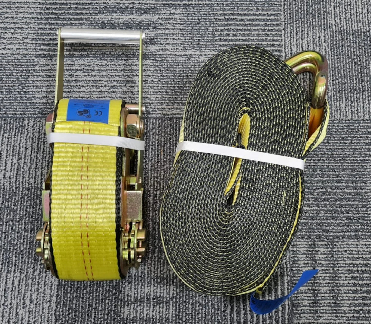 POLYESTER CARGO LASHING BELT LC 10TON, WIDTH 3" (75MM)